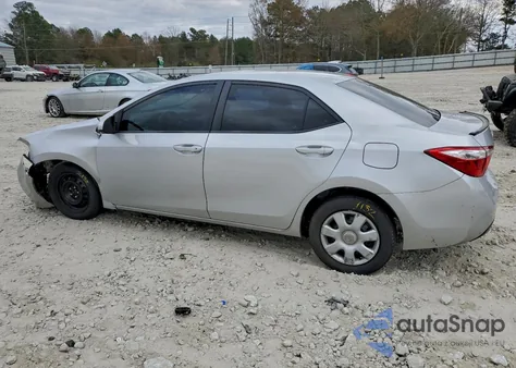 2014 Toyota Corolla L from USA, damaged, VIN 5YFBURHE2EP090122